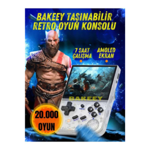 Bakeey Atari El Konsolu – 20.000 Dahili Oyun, TV Bağlantılı, Taşınabilir Retro Oyun Konsolu